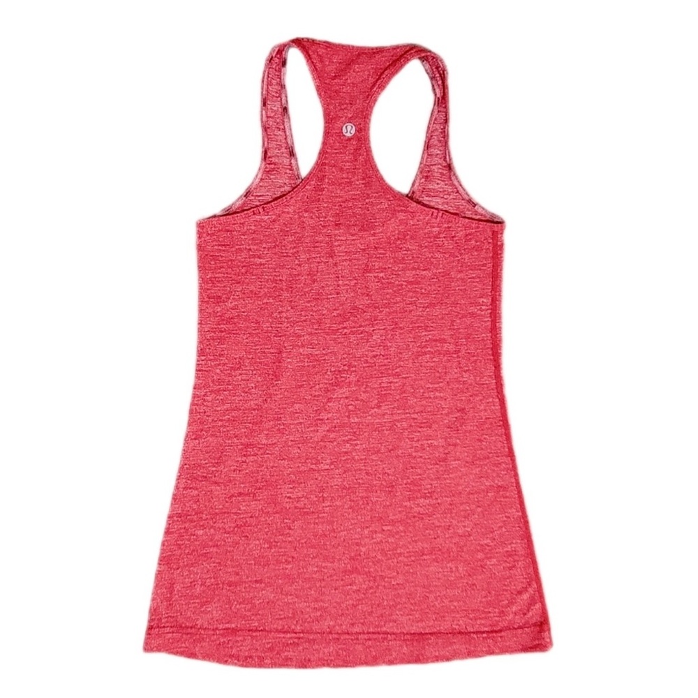 Lululemon Cool Racerback in Heathered Cranberry, Size 8 - Picture 9 of 11